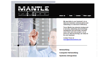 Tablet Screenshot of mantlesolutions.com